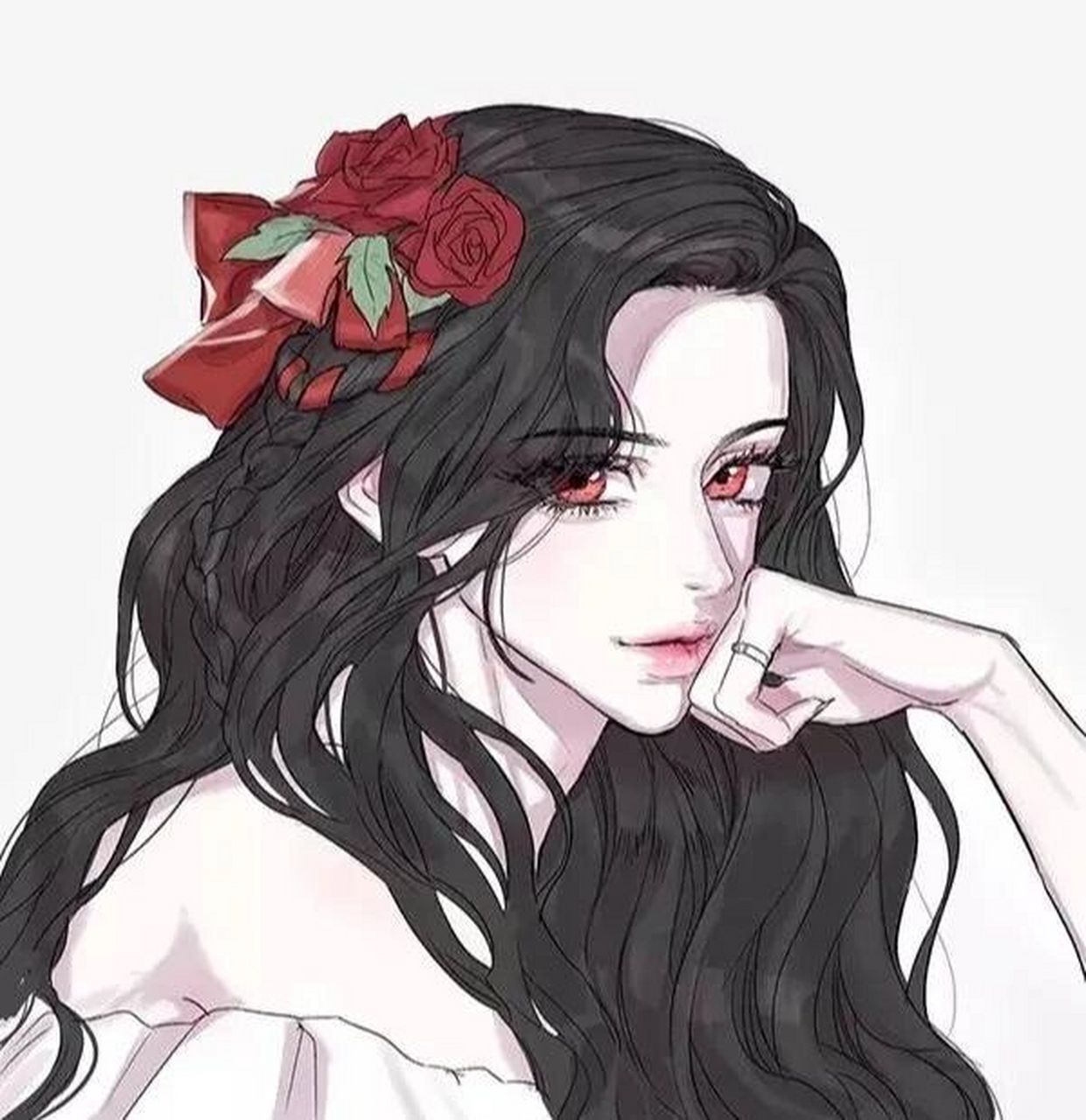 动漫头像|一期超冷艳的酷拽女头(2) 喜欢的就点个小爱心78吧 谢谢