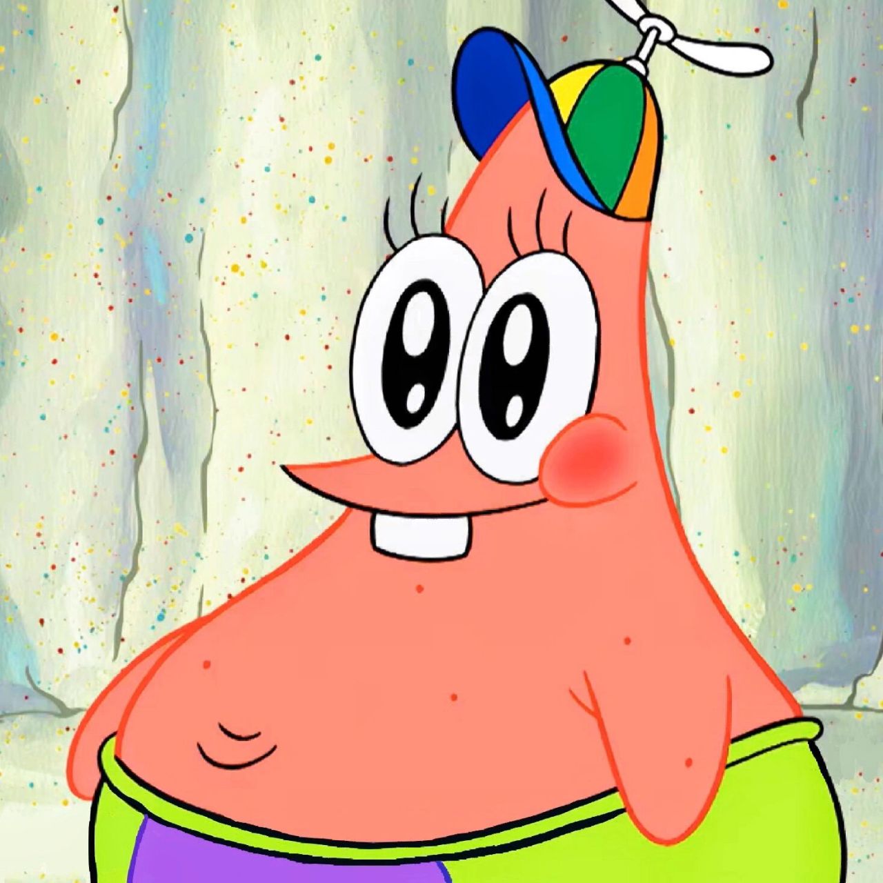 派大星小时候有睫毛 78 	 派大星小时候丨小海星丨海绵宝宝丨派大星