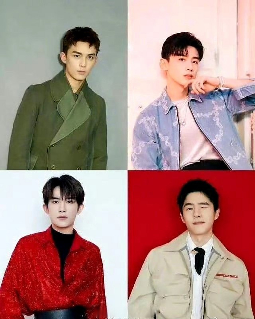 当年的四大墙头: 吴磊 白敬亭 易烊千玺 刘昊然 你现在还好感谁?