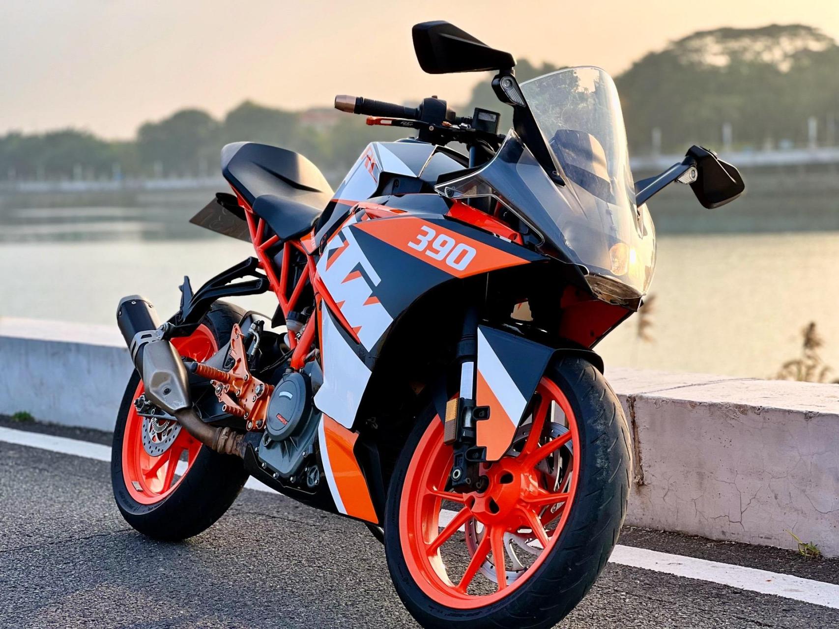 老款ktm390改前脸图片