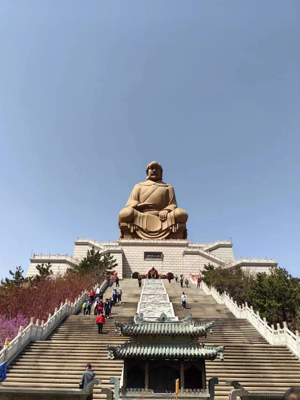 石岛赤山法华寺  这里有世界著名的海神像-赤山大明神