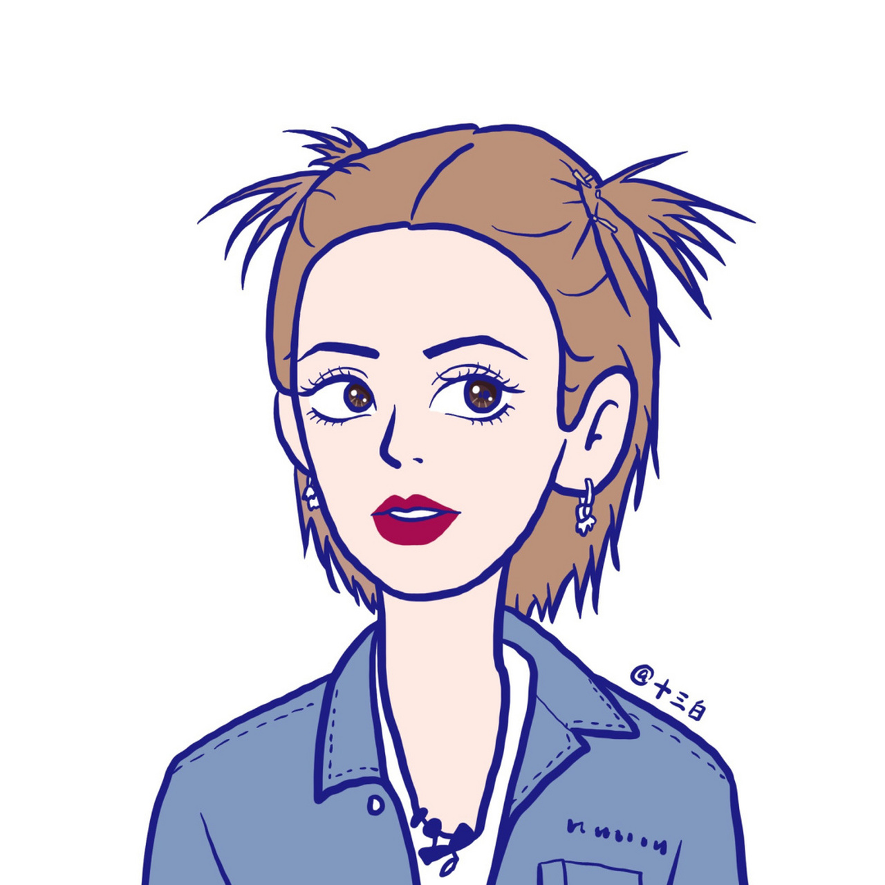 乘风破浪的姐姐插画第一波#十三白插画