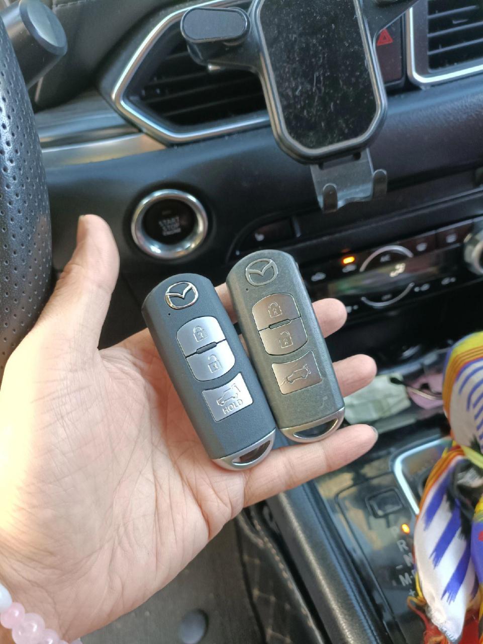 马自达cx5高配智能钥匙 1