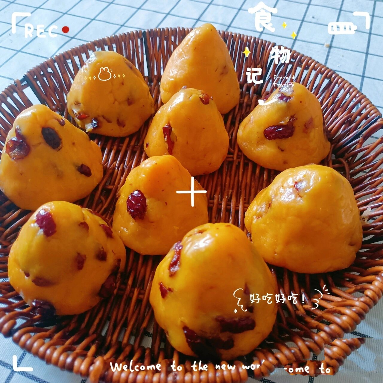 糯叽叽的地瓜糯米窝窝头