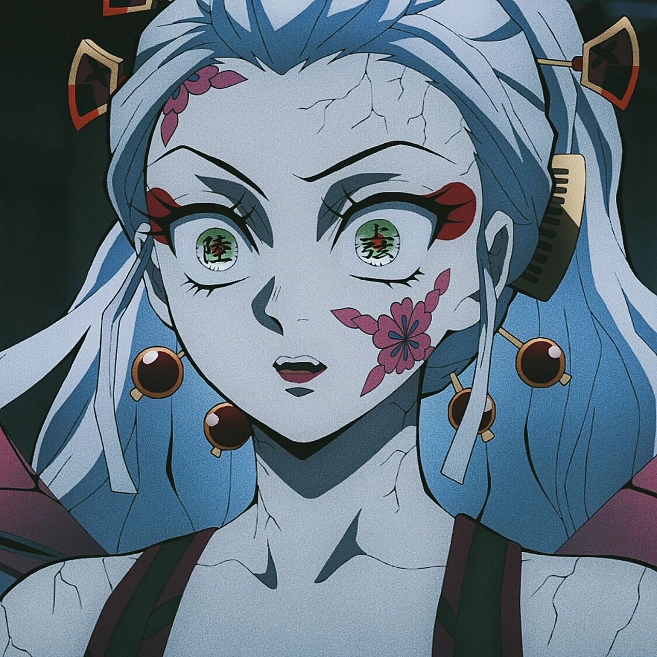 头像│上弦之六堕姬白发ver.