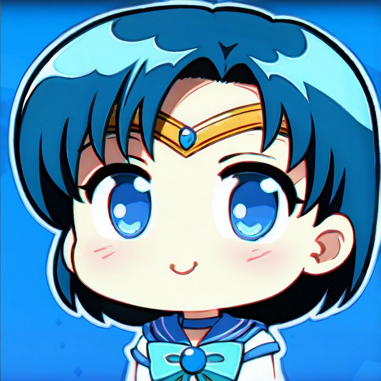 【头像】q版本水野亚美90 q版的亚美真的好乖噢~符合人设性格哎