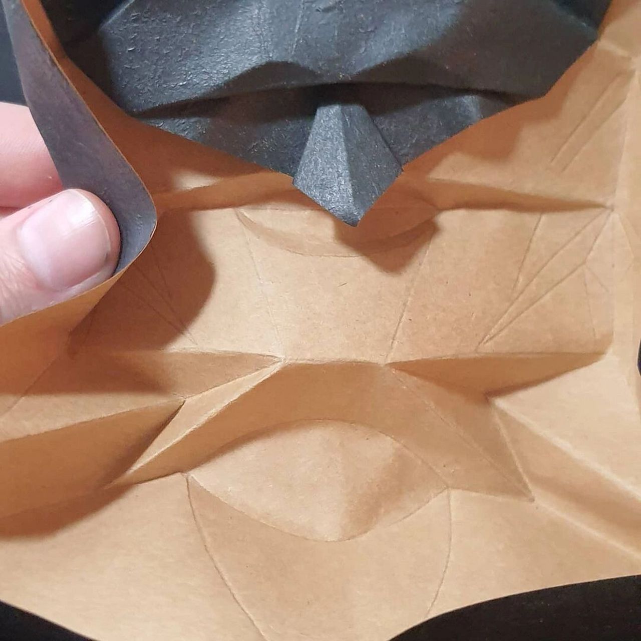 纸艺|折纸:有谁不爱蝙蝠侠6015暗黑骑士6015 作品分享 艺术家