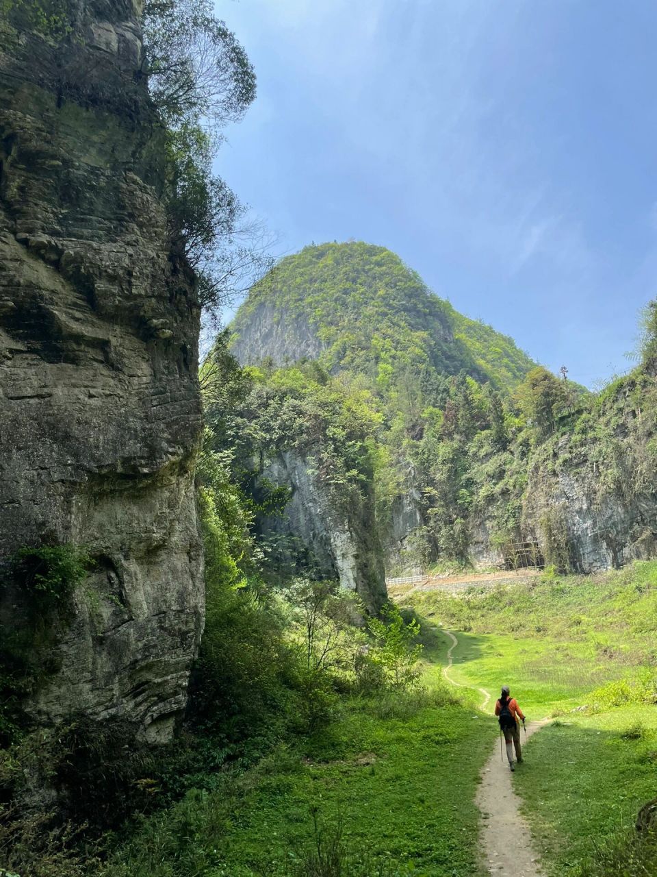 徒步旅行者的天堂 未開發的利川清河古河床 到了利川一定要去清河古