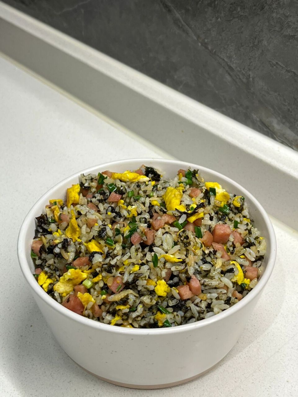 好吃到起飞的紫菜炒饭00(附教程) 紫菜炒饭也太好吃了吧!