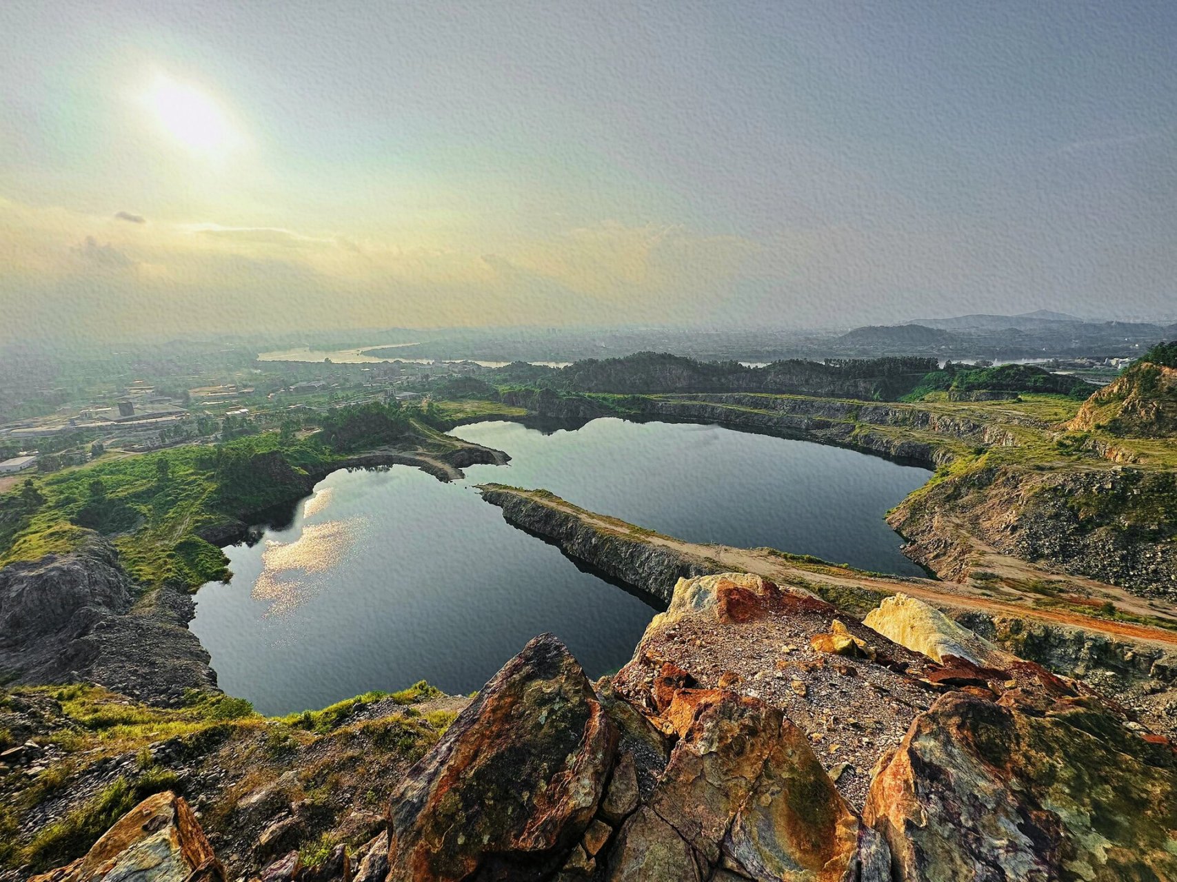 惠州潼湖花果山之行 少年时驰骋的风比黄金还可贵