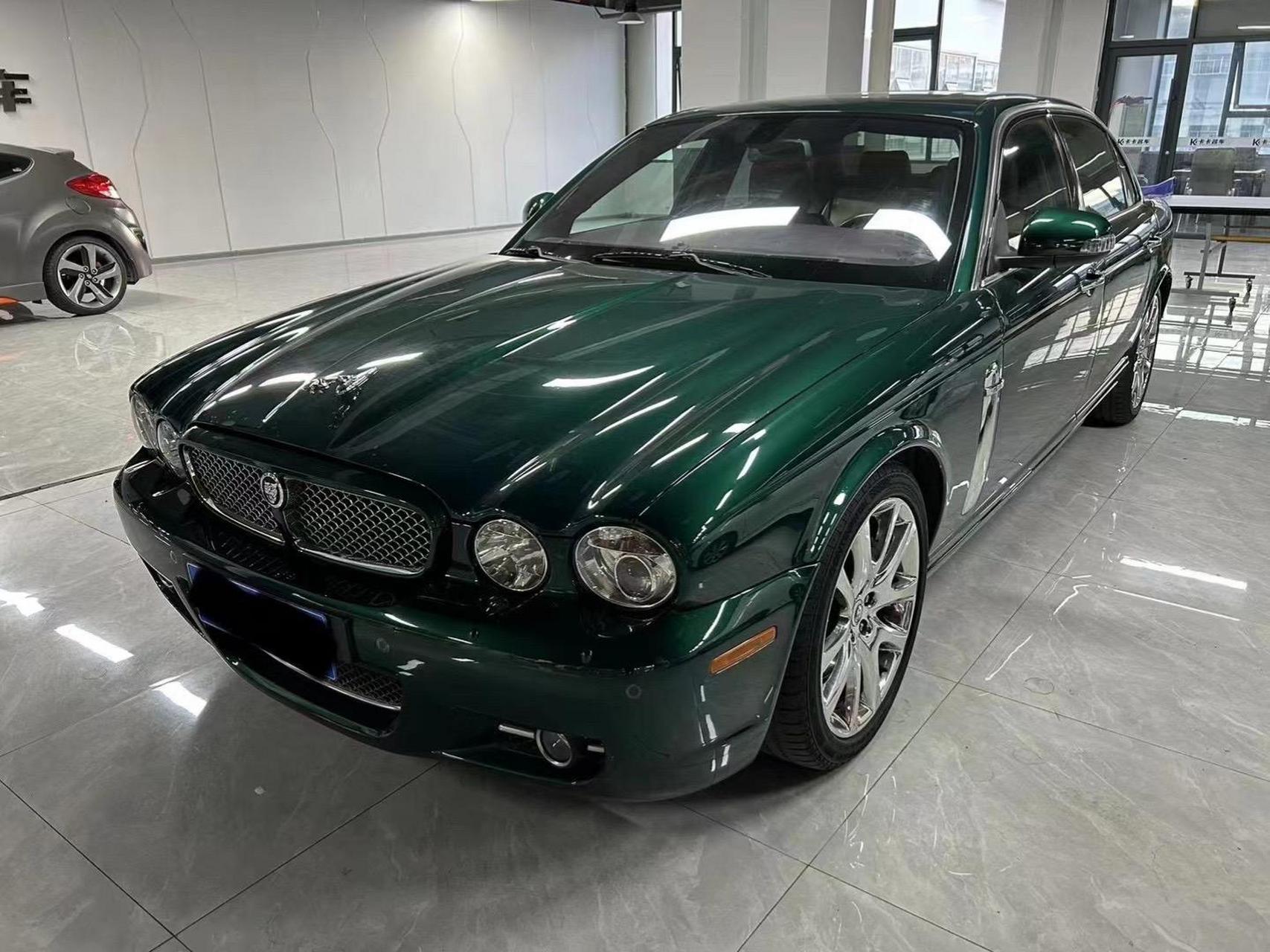 07年捷豹xj6皇家加长版 原车英国绿!