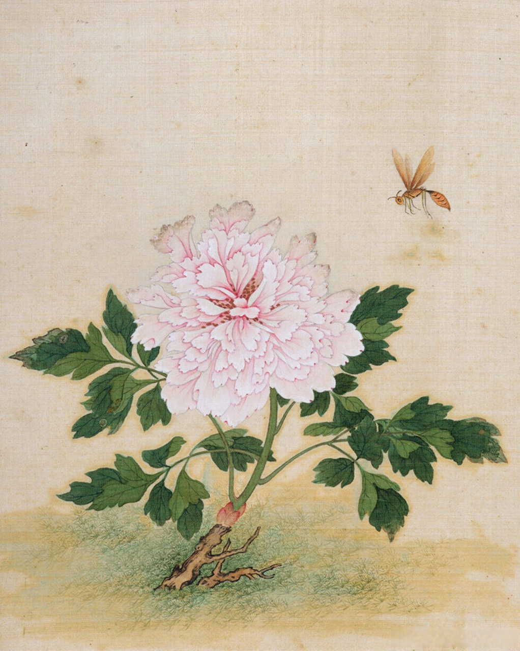 清代女画家钱与龄山水花卉册