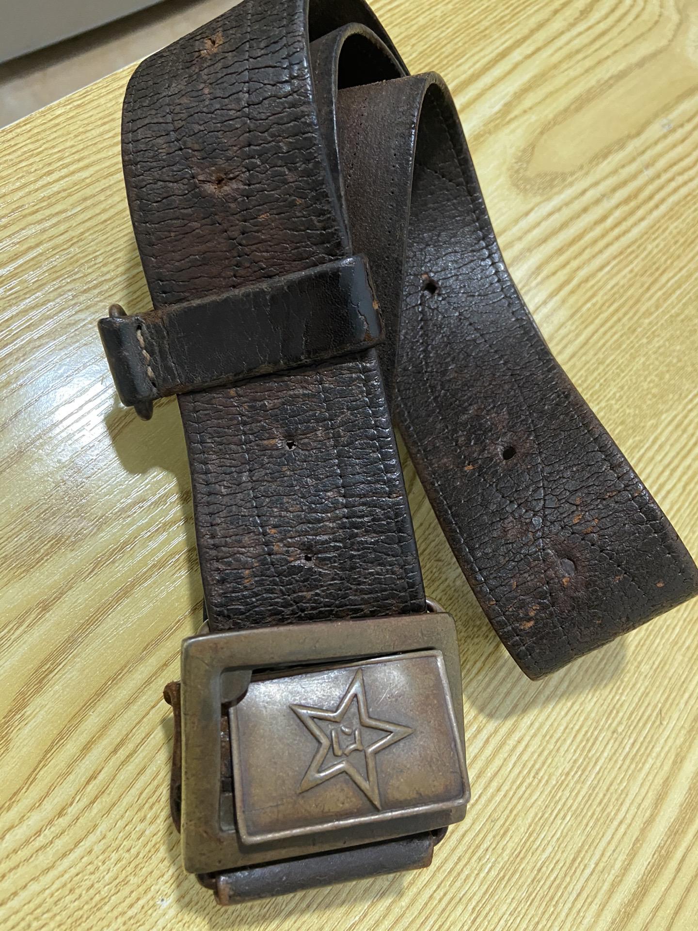 55年八一军官皮带