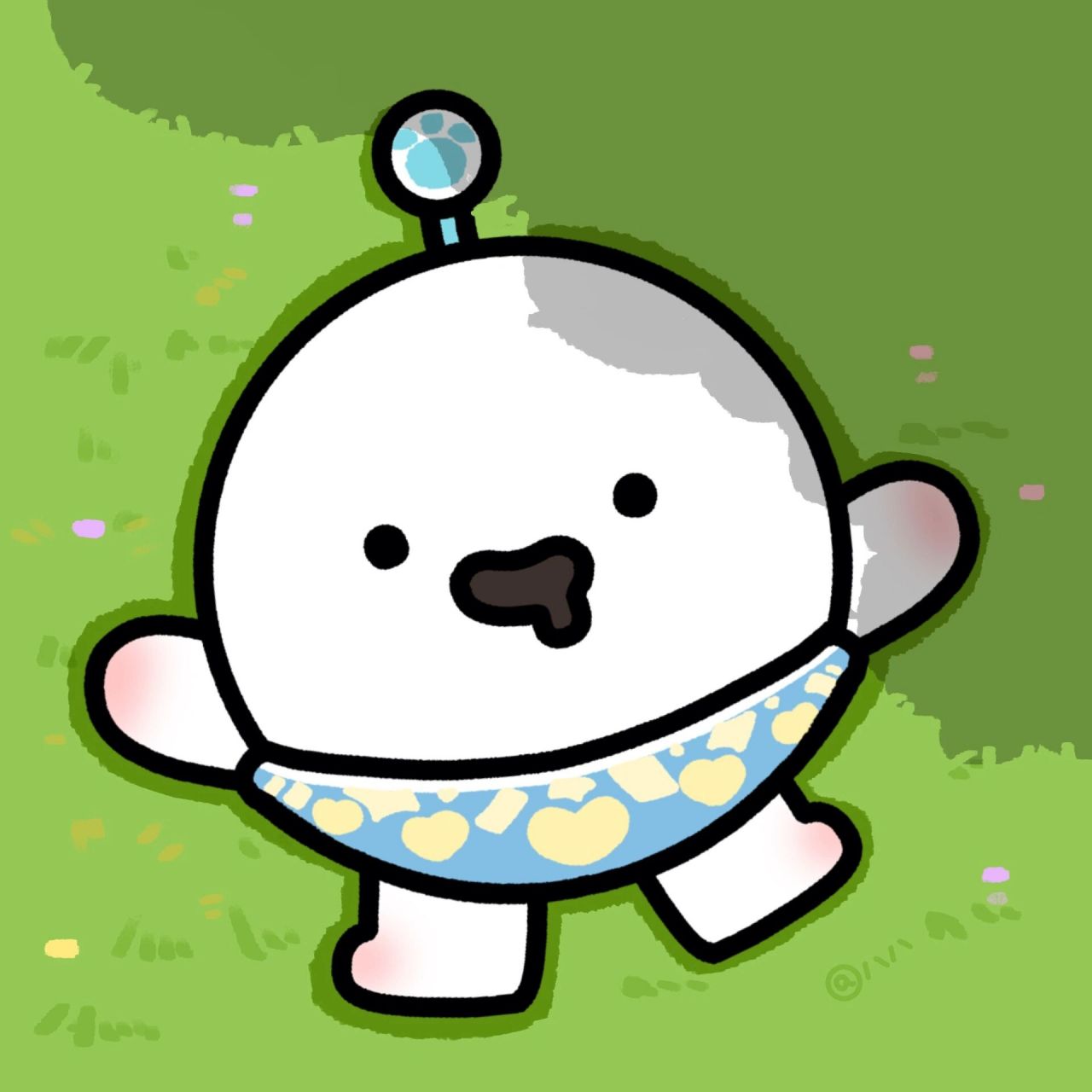 蛋仔派对圆圆子/头像壁纸 很早之前画的了忘发小红书了