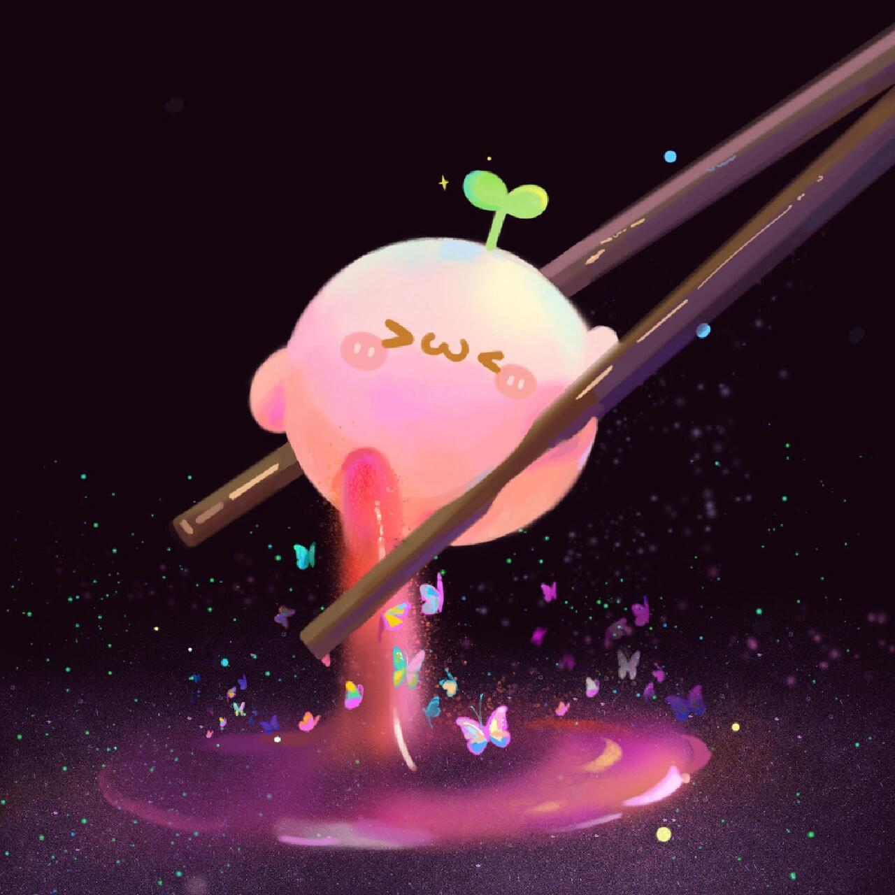 元宵节到了,看看可爱的汤圆头像吧!