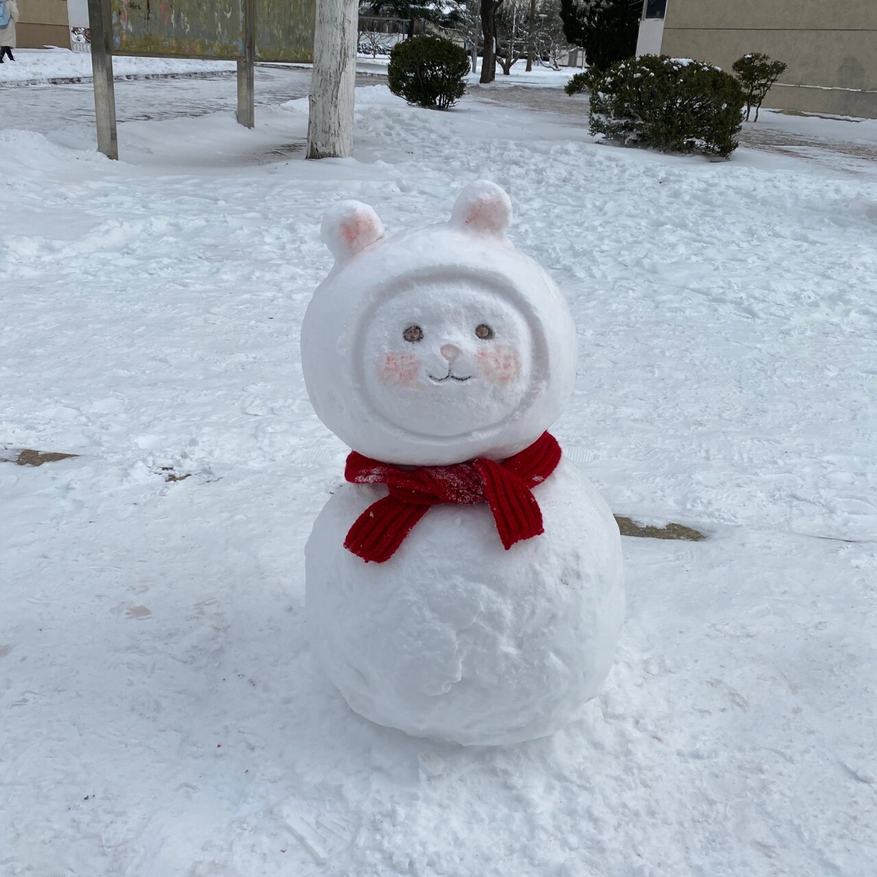 超详细可爱小雪人教程