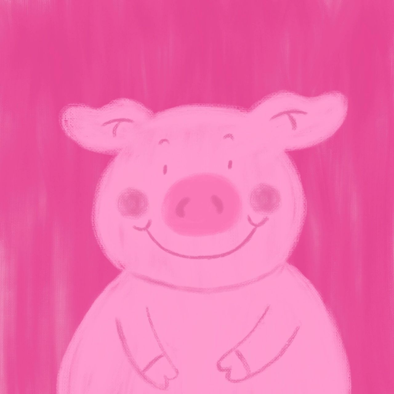 【涂鸦头像】玛莎大头猪 试笔刷试笔刷