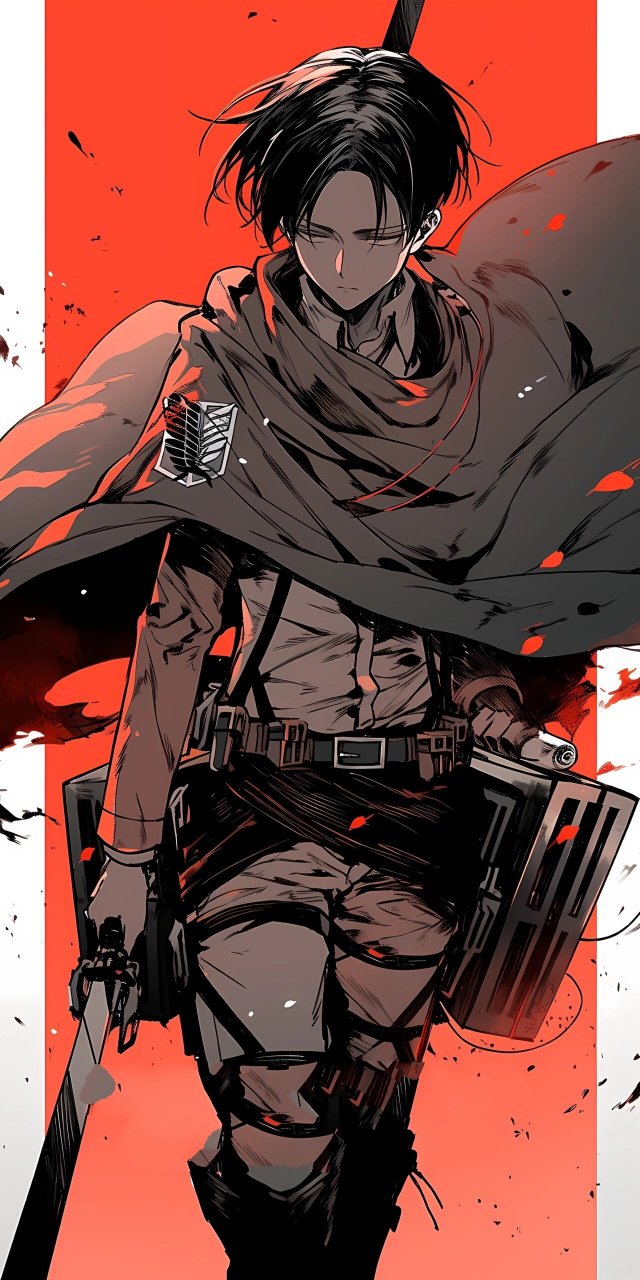 进击巨人|兵长最帅没人反驳吧 虽然身高1米6,但是不影响地表最强!