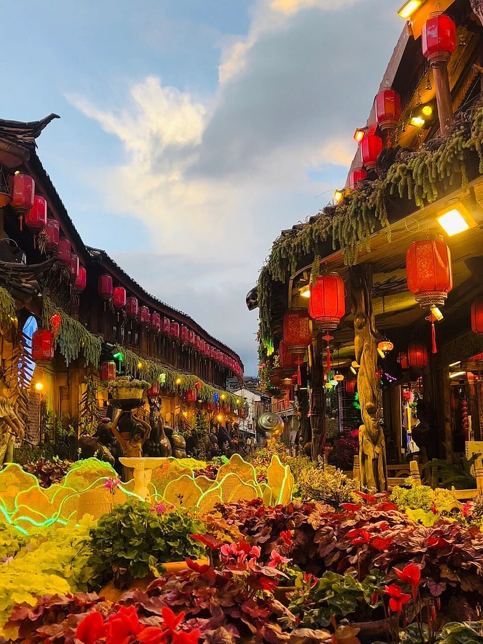 仙境 拍照圣地=樱花餐厅94 地点:位于丽江大研古镇七一街官门口55号