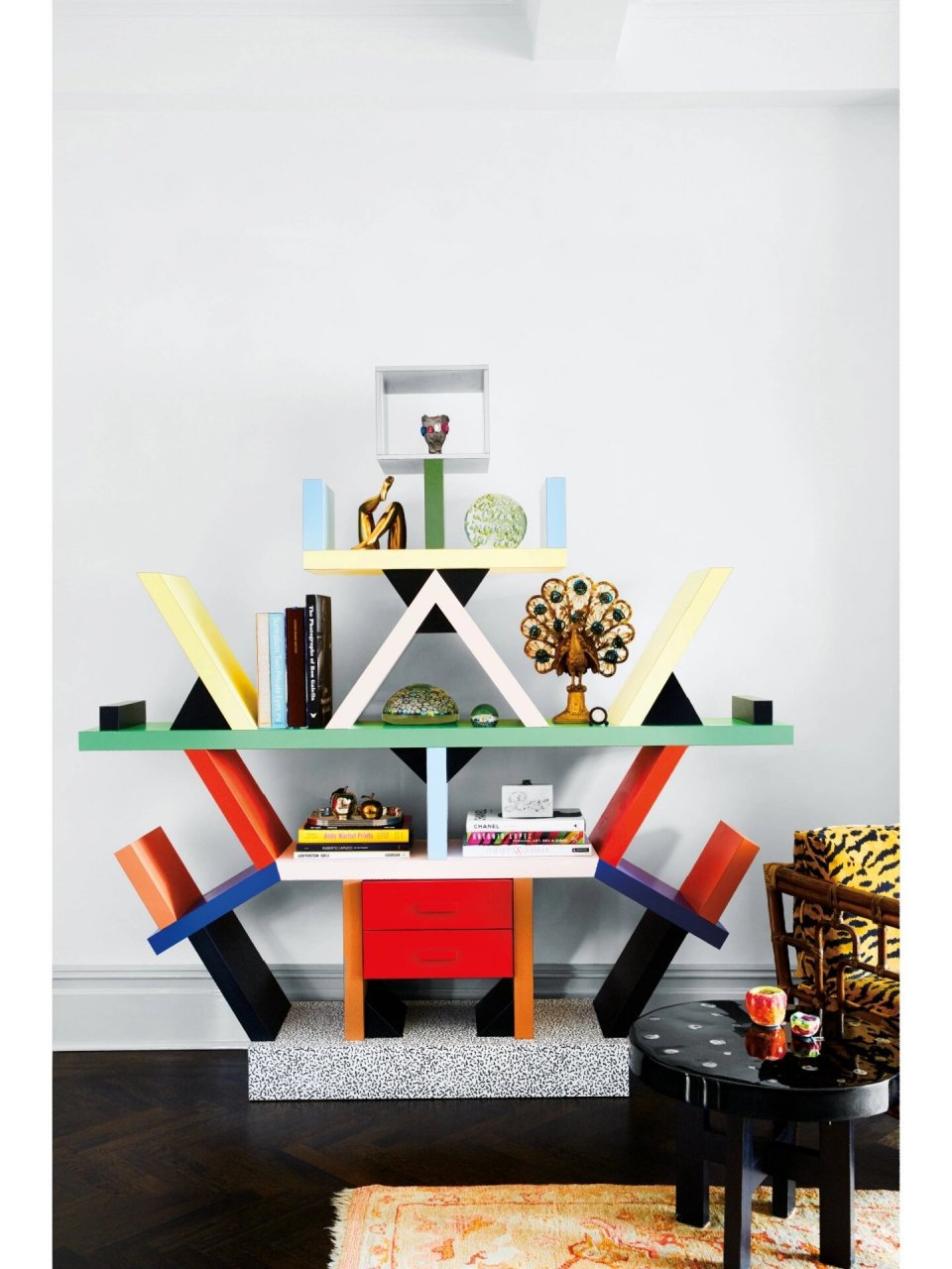 孟菲斯丨carlton 书架与设计师 孟菲斯memphis/意大利 系列:carlton