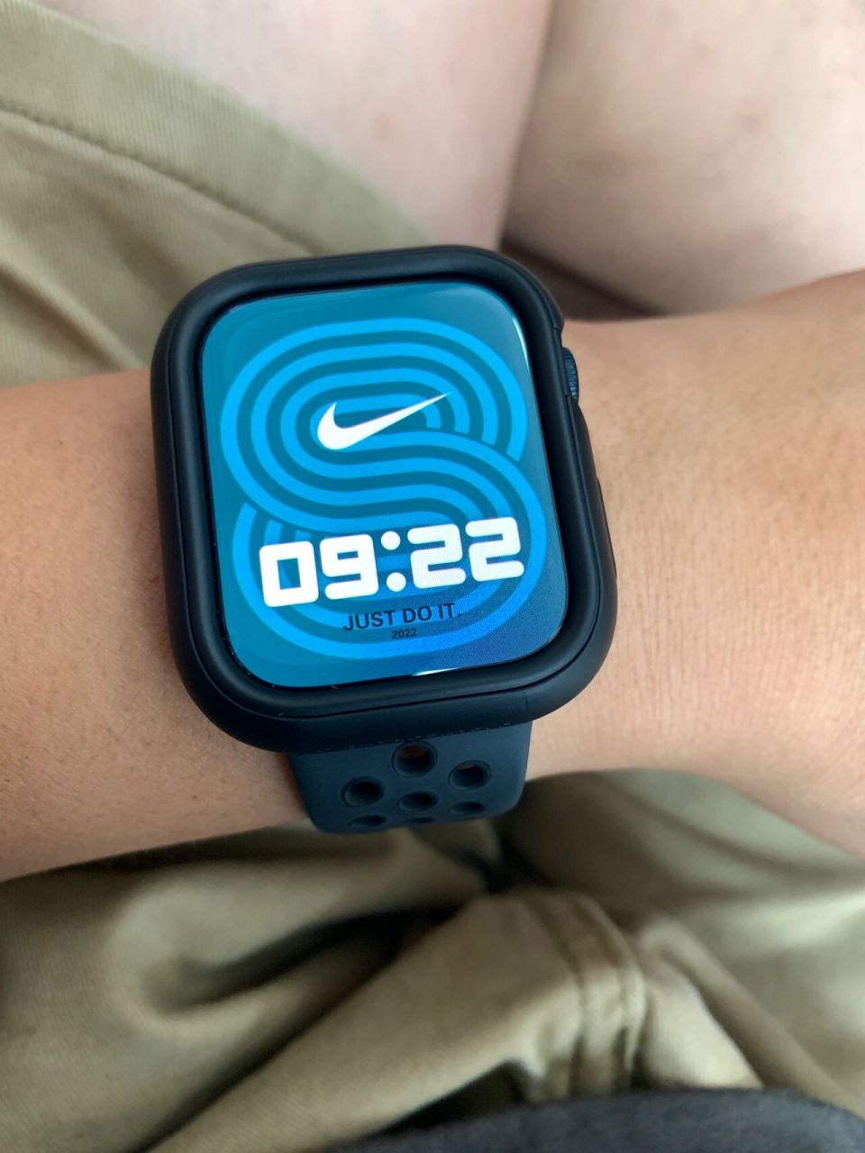 苹果手表 watch s7壁纸 表盘分享 耐克 watch自带人像表盘 耐克主题