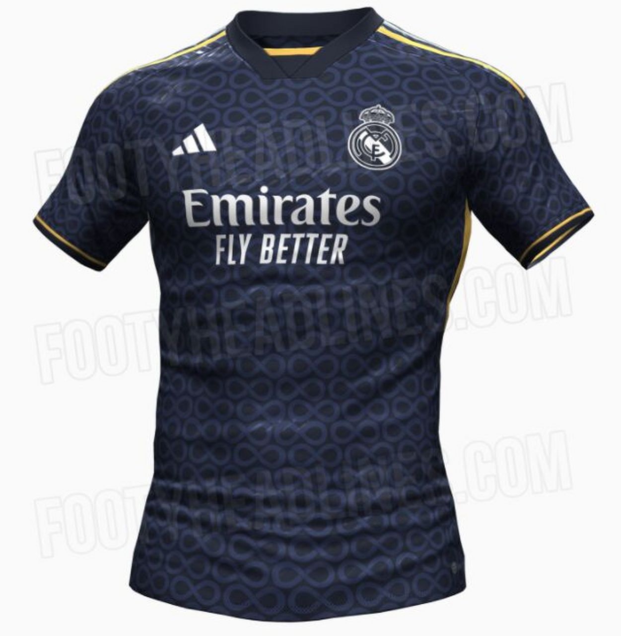 皇家马德里2023-24赛季客场球衣谍照 #足球#0202#小红书竞技场