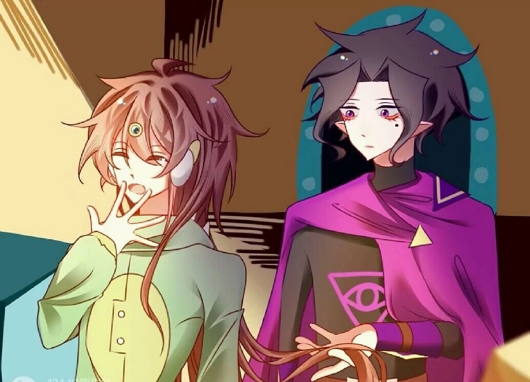 好图分享‖暗开cp"我会一直喜欢暗先生的" 召唤暗开党!