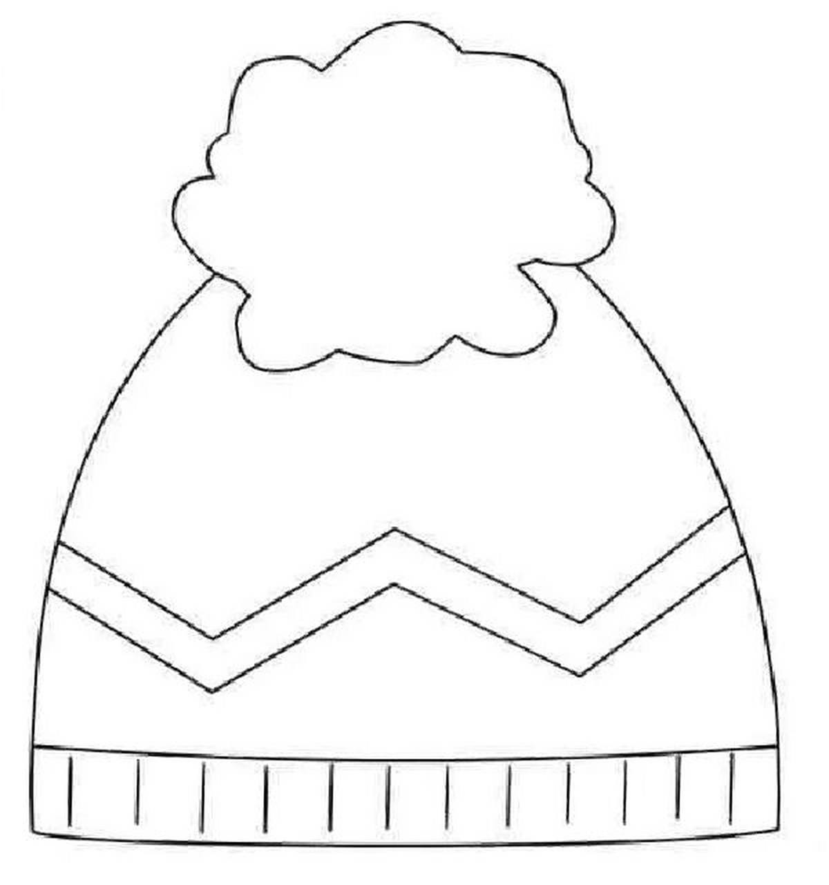 帽子 涂色 为自己设计一款专属帽子吧