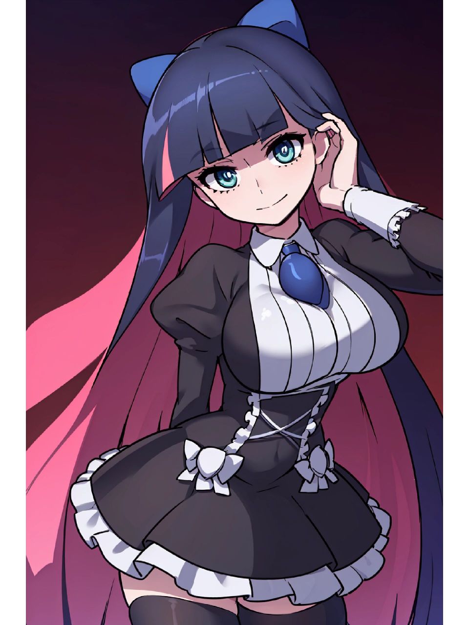 ai绘画-吊带袜天使