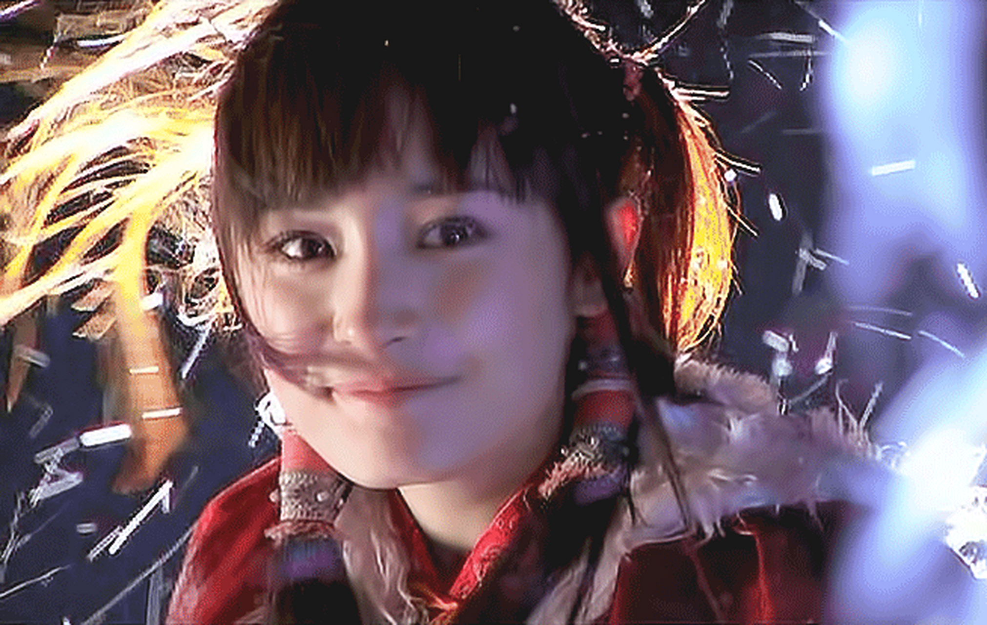 杨幂这张光影郭襄是神图了,好灵