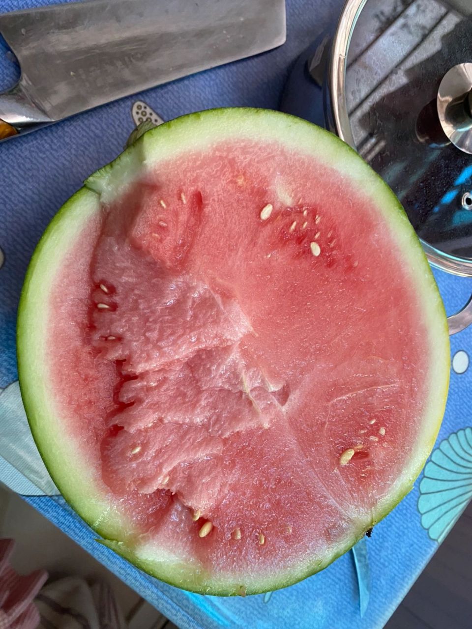 买到不熟的西瓜咋吃啊01?