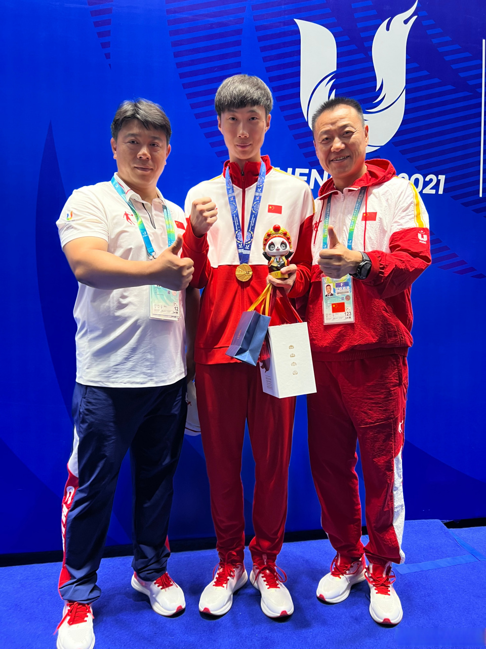 【#张凯成都大运会跆拳道夺金##西大健儿出征成都大运会# 】 昨日