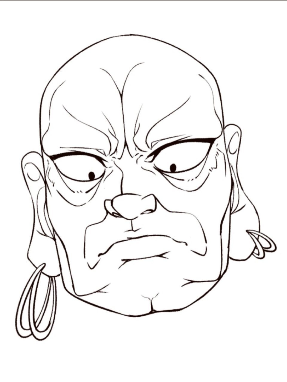 头像绘画步骤-降龙罗汉 头像绘画步骤分享-降龙罗汉