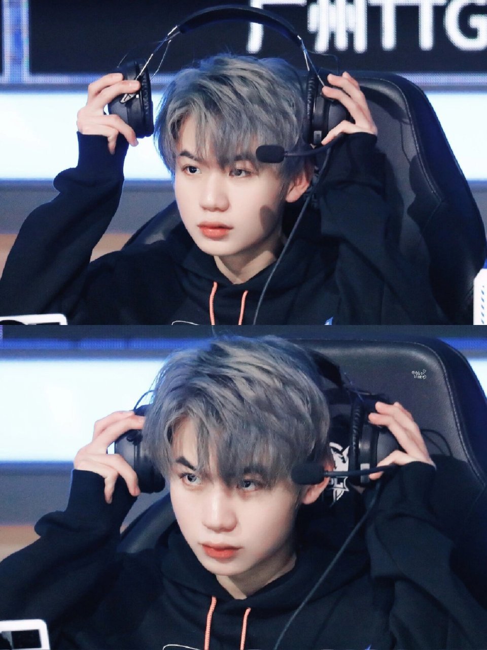 最近很喜欢一些蓝发帅哥