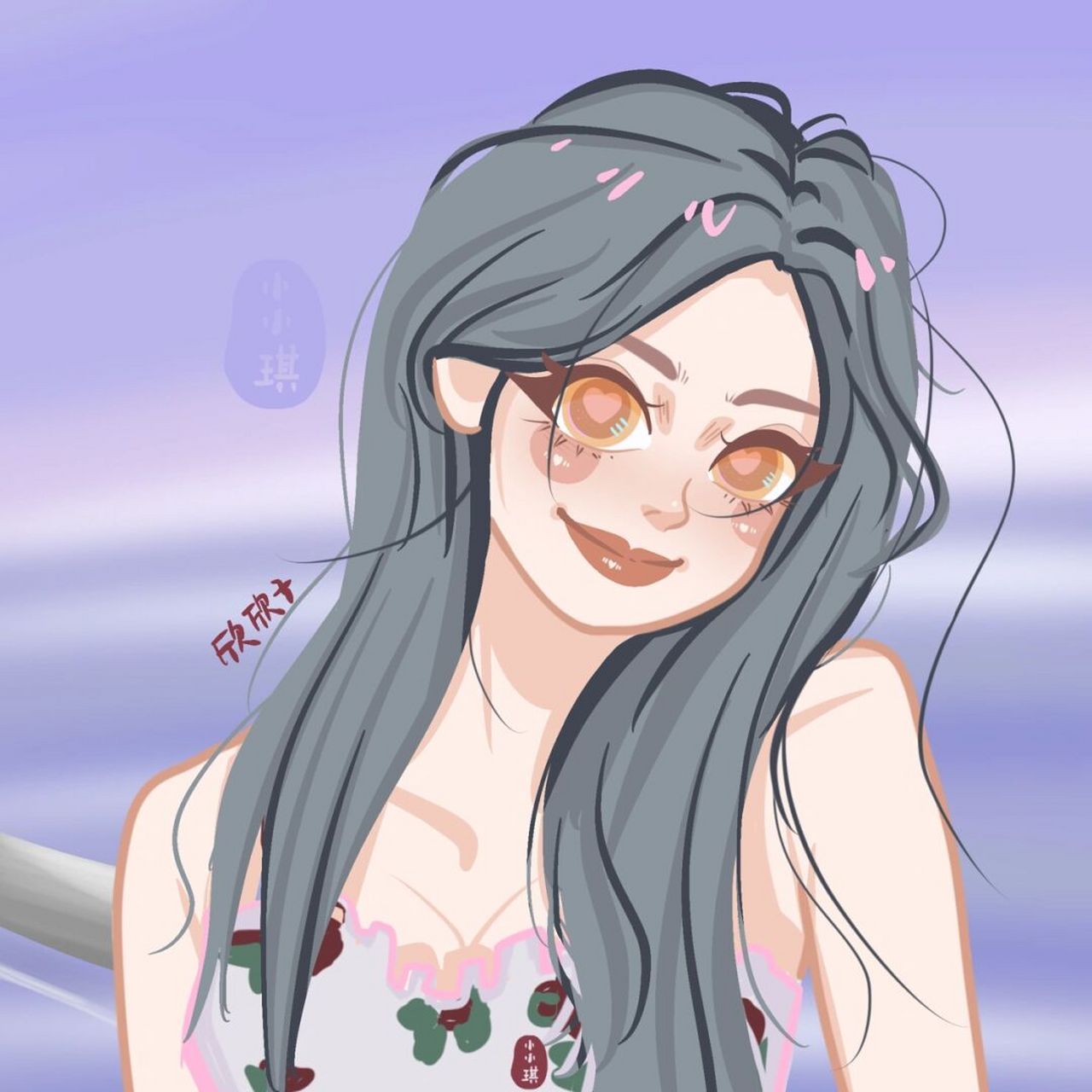 虞书欣|手绘头像约稿 可做头像 这么好看的欣欣子谁能不爱呢 #卡通