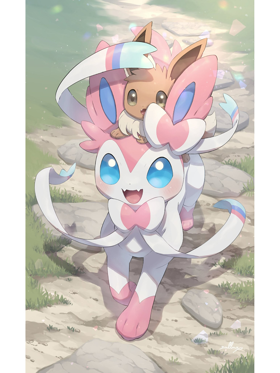 宝可梦治愈系图片合集(5) 更多宝可梦可爱图片,可以翻看主页分享