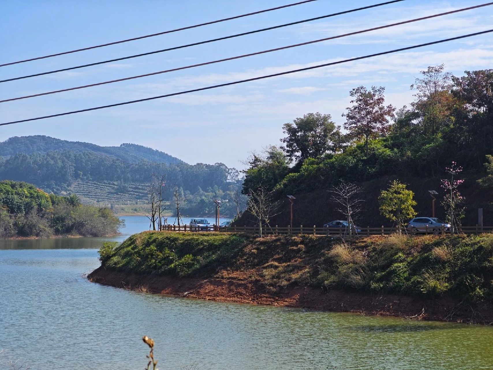 惠州博罗大洞水库 | 徒步骑行好去处 该水库有一条环湖绿道围绕着水库