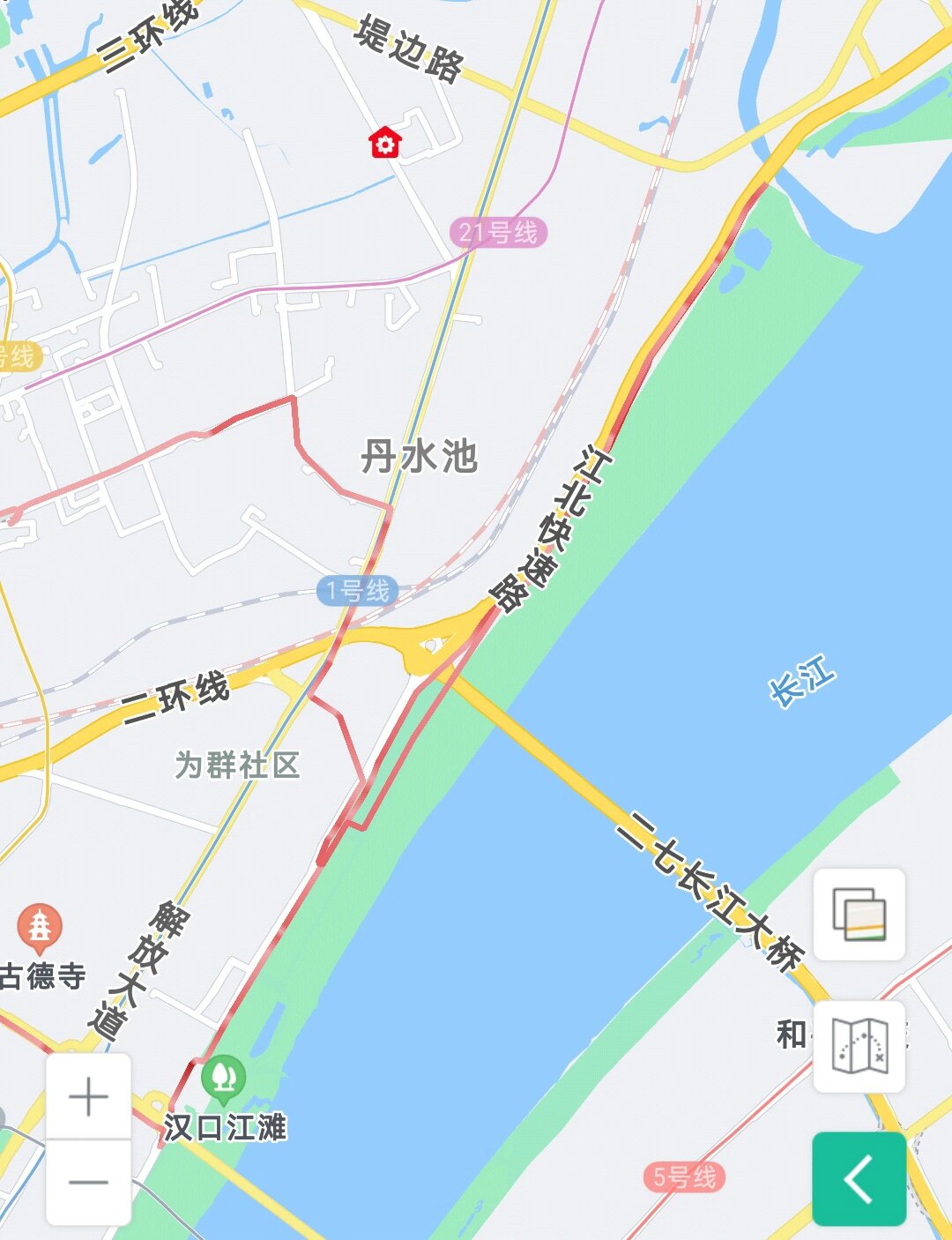 汉口江滩骑行