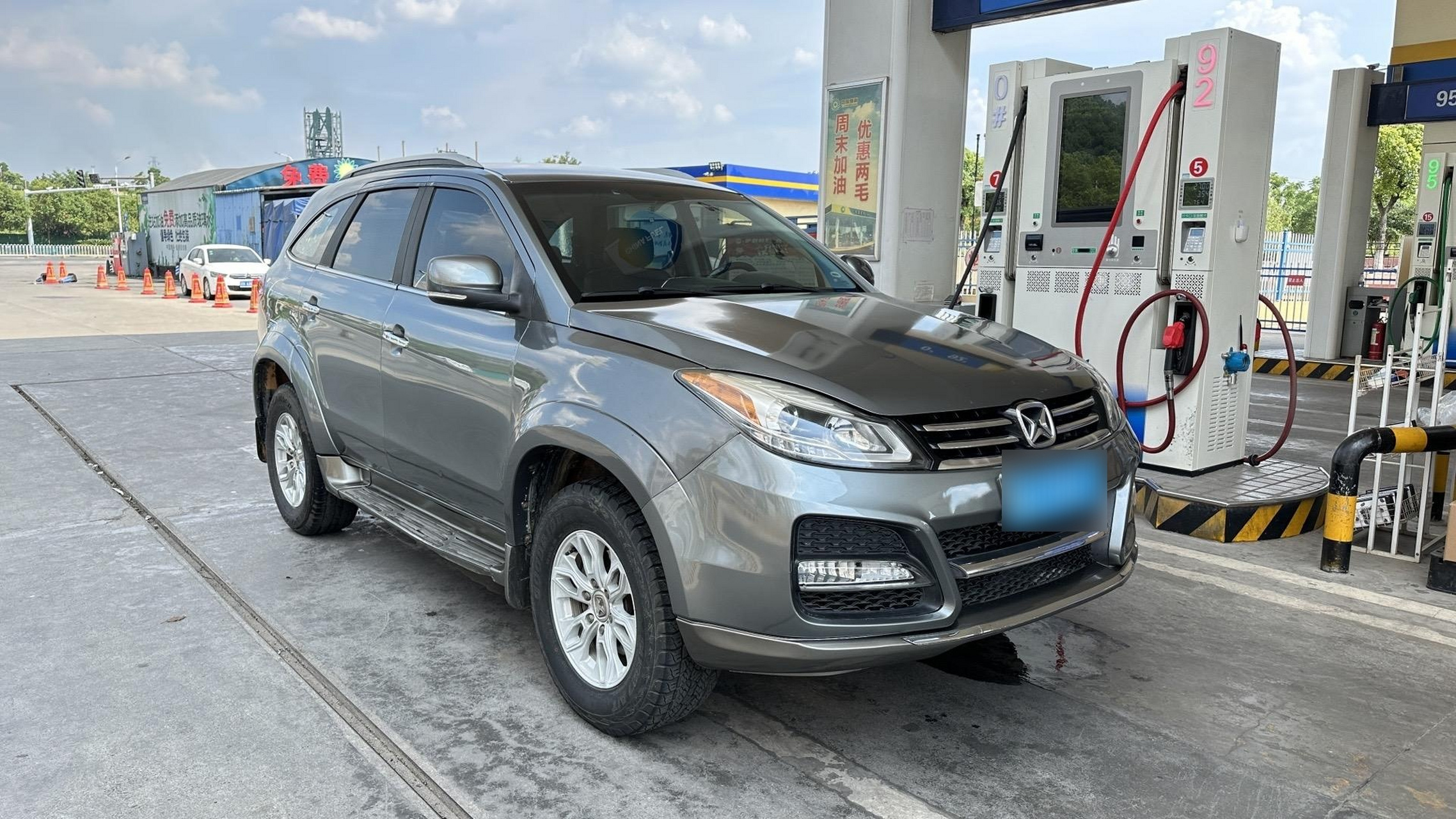 真实油耗测试.16年江铃驭胜s350 2.4t自动两驱柴油豪华版5座.