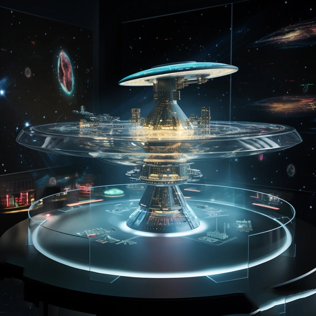 全息投影飞行器