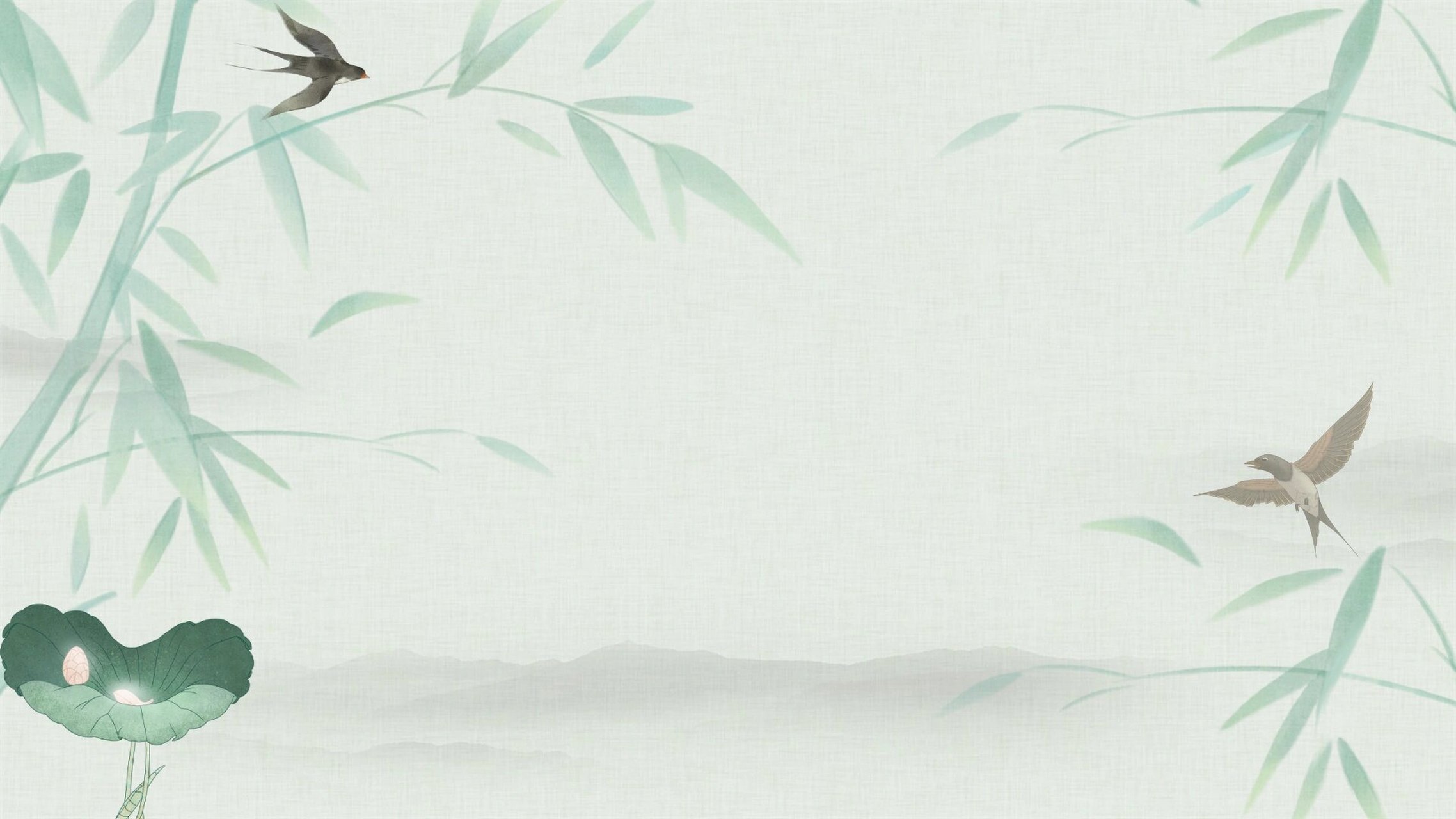 淡雅竹子ppt背景图分享|清新淡雅值得拥有 嗨嗨嗨宝子们 我是咸鱼呀