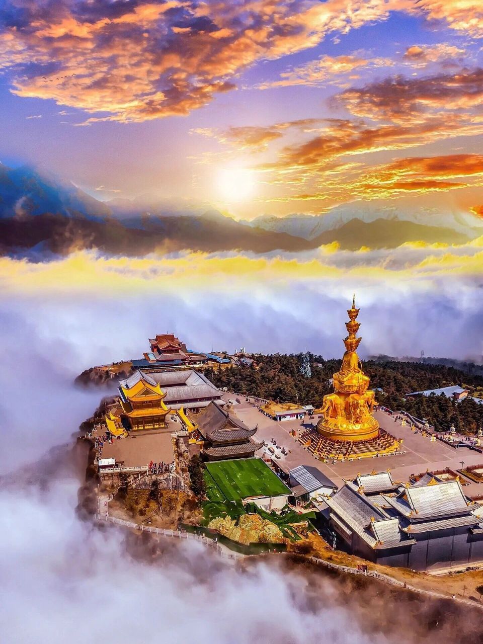 云上金顶,天下峨眉 | 峨眉山攻略 峨眉山的景色,连李白也留下了:蜀国