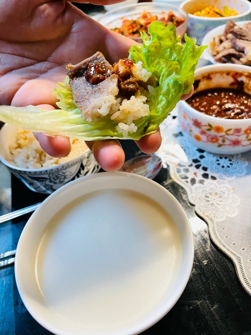 其实我不会喝酒,不过过节需要有个应景(韩国米酒)协会 韩国的米酒