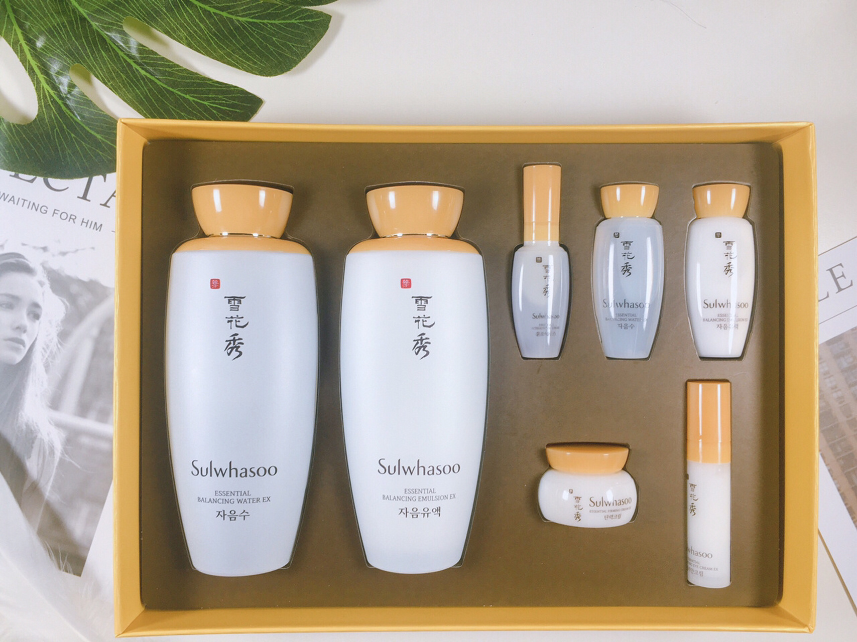 满满中药味的雪花秀滋阴水乳套装(香港购) 哈喽喂0505前夕,去香港