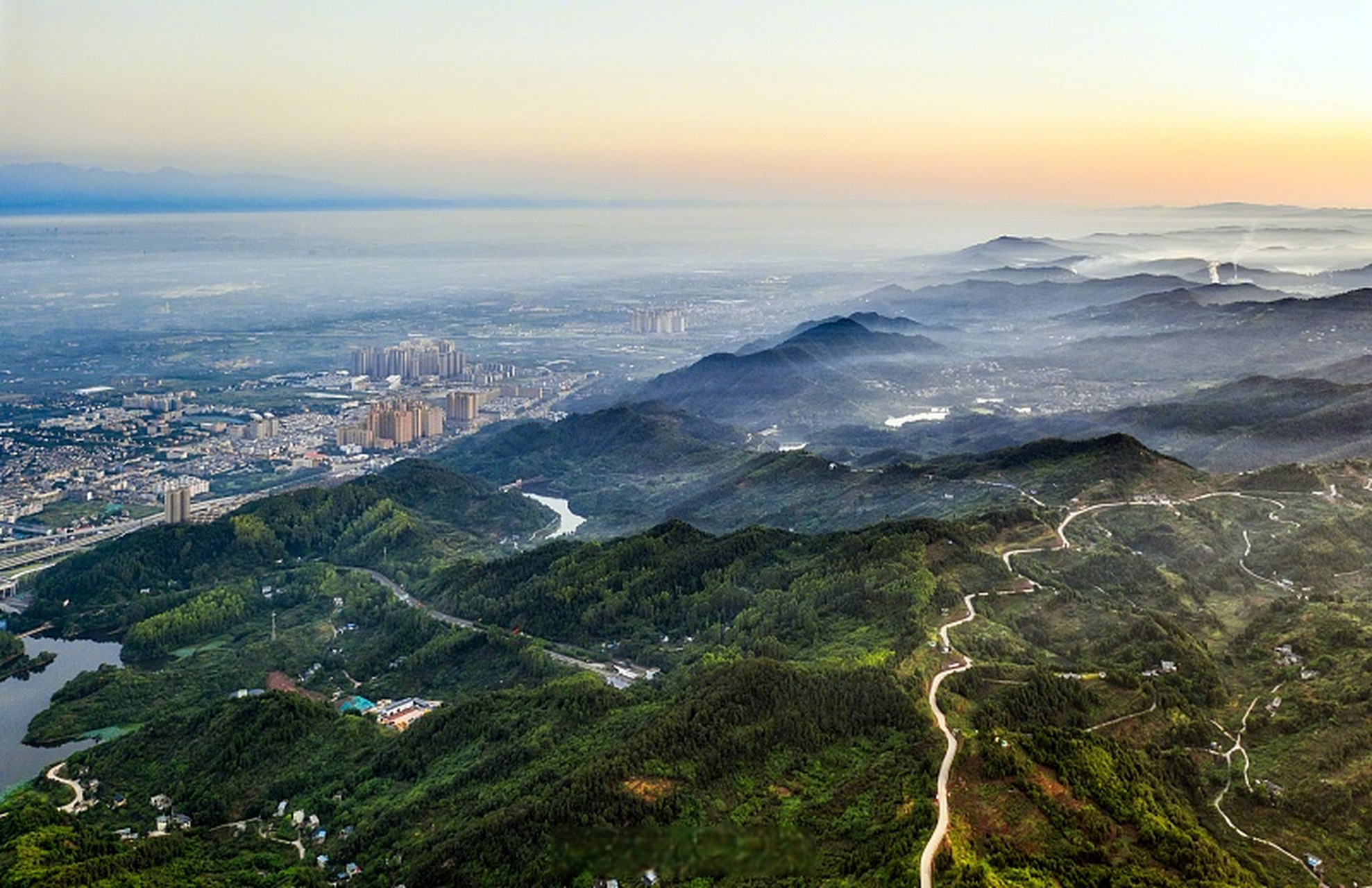 成都龙门山风景区图片