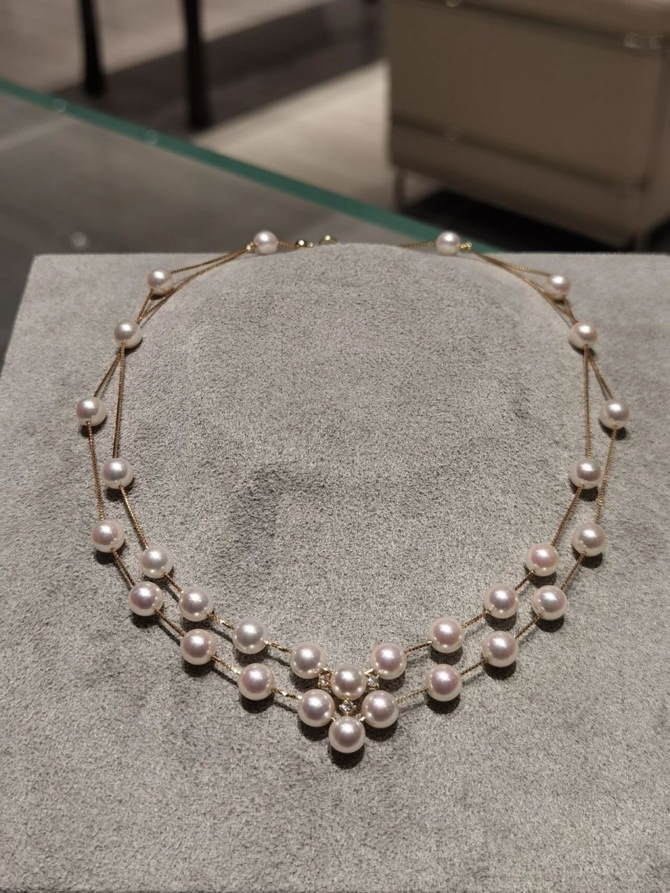 tasaki & 爆款双层满天星珍珠项链到货 "小灯泡"双层满天星珍珠项链