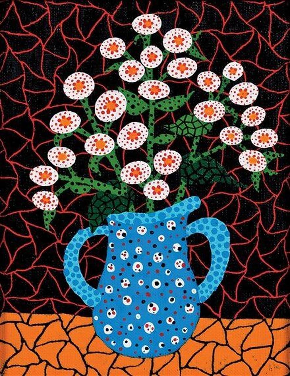 日本当代艺术家 yayoi kusama(草间弥生) 痴迷花朵,看到了我的身体