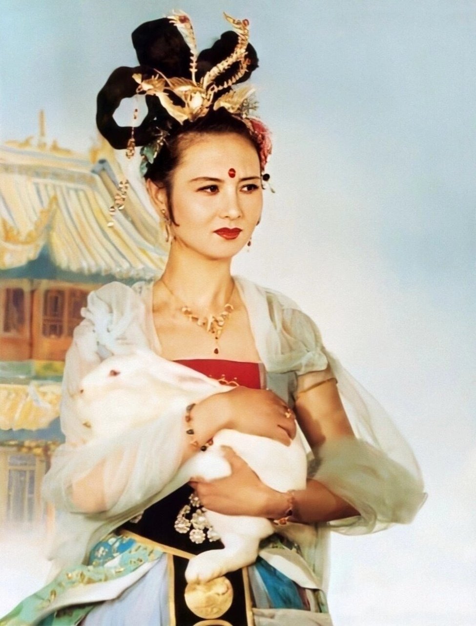 最美嫦娥「邱佩宁」91 86版西游记嫦娥扮演者——邱佩宁 邱佩宁