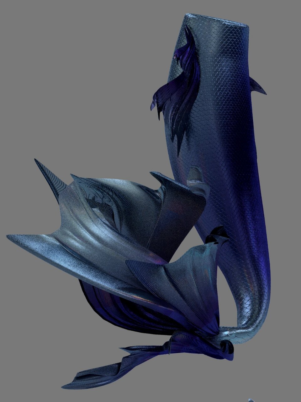 974k超清免扣素材 | 人鱼尾巴美人鱼23款 "看起来就很有质感的人鱼