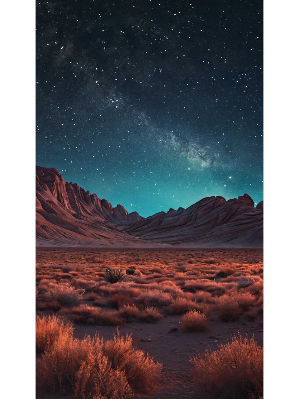 超美的夜晚星空高清风景手机壁纸 9895 你是否需要一剂特别治愈系